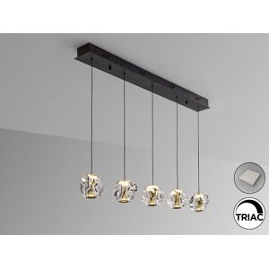 Schuller Lighting Zaria Bar Pendant Ceiling Light Black, Gold, Clear LED 3000K Dimmable Schuller Lighting Zaria Bar Pendant Ceiling Light Black, Gold, Clear LED 3000K Dimmable