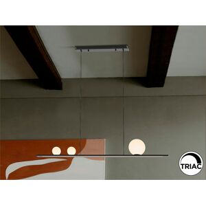 Schuller Lighting Mila Bar Pendant Ceiling Light Black LED 3000K Schuller Lighting Mila Bar Pendant Ceiling Light Black LED 3000K