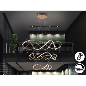 Schuller Lighting Molly Pendant Ceiling Light Rose Gold LED 3000K Dimmable Schuller Lighting Molly Pendant Ceiling Light Rose Gold LED 3000K Dimmable
