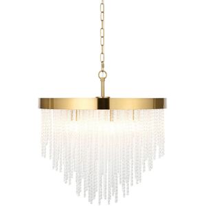 Endon Collection Lighting Anistoria Pendant Ceiling Light Brushed Aged Brass Plate & Clear Glass 5x E14 Endon Collection Lighting Anistoria Pendant Ceiling Light Brushed Aged Brass Plate & Clear Glass 5x E14
