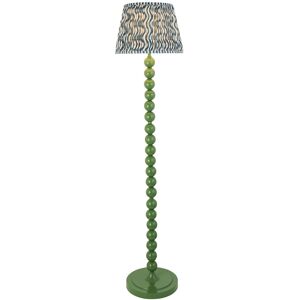 Endon Collection Lighting Higgledy Gloss Cotswold Green Paint Floor Lamp with Marlin Blue Fabric Ripple Shade 35cm E27 Endon Collection Lighting Higgledy Gloss Cotswold Green Paint Floor Lamp with Marlin Blue Fabric Ripple Shade 35cm E27