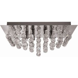 Searchlight Hanna 6 Light Medium Square Ceiling Fitting - Ceiling Light Searchlight Hanna 6 Light Medium Square Ceiling Fitting - Ceiling Light