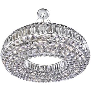 Searchlight Vesuvius 10 Light Chrome Pendant - Chandelier Searchlight Vesuvius 10 Light Chrome Pendant - Chandelier