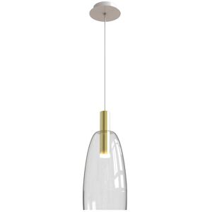 Larissa Gazi Dome Ceiling Pendant Light - LED 5W Clear Glass Larissa Gazi Dome Ceiling Pendant Light - LED 5W Clear Glass