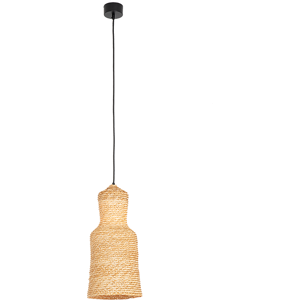 Zambelis Lighting Patras 45cm Dome Pendant Ceiling Light Natural - Sandy Black 1xE27 LED Zambelis Lighting Patras 45cm Dome Pendant Ceiling Light Natural - Sandy Black 1xE27 LED