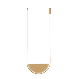 Zambelis Lighting Evoria 32cm Pendant Ceiling Light Gold Matt-Champagne Glass LED 3000-4000K Dimmable Zambelis Lighting Evoria 32cm Pendant Ceiling Light Gold Matt-Champagne Glass LED 3000-4000K Dimmable