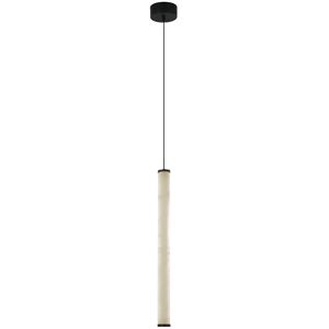 Zambelis Lighting Malia 54.4cm Slim Pendant Ceiling Light Sandy Black-Natural Alabaster LED 3000K Dimmable Zambelis Lighting Malia 54.4cm Slim Pendant Ceiling Light Sandy Black-Natural Alabaster LED 3000K Dimmable