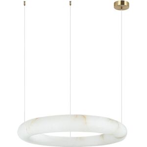 Zambelis Lighting Mandra 49cm Pendant Ceiling Light Brass-Natural Alabaster LED 3000K Dimmable Zambelis Lighting Mandra 49cm Pendant Ceiling Light Brass-Natural Alabaster LED 3000K Dimmable