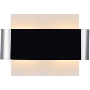 Inspired Lighting Damo Flush Wall Light - 2 G9, White, Chrome - Wall Light Inspired Lighting Damo Flush Wall Light - 2 G9, White, Chrome - Wall Light