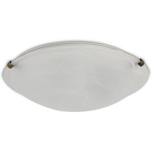 Inspired Lighting Chester Flush Ceiling - Black, Gold, Frosted Alabaster Glass - Ceiling Light Inspired Lighting Chester Flush Ceiling - Black, Gold, Frosted Alabaster Glass - Ceiling Light