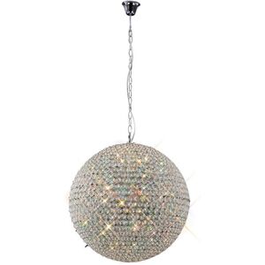 INSPIRED LIGHTING Ava Ceiling Pendant 9 Light Polished Chrome, Crystal INSPIRED LIGHTING Ava Ceiling Pendant 9 Light Polished Chrome, Crystal