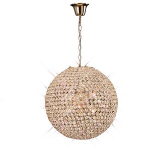 INSPIRED LIGHTING Ava Ceiling Pendant 7 Light French Gold, Crystal INSPIRED LIGHTING Ava Ceiling Pendant 7 Light French Gold, Crystal