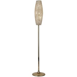 INSPIRED LIGHTING Kos Floor Lamp 4 Light French Gold, Crystal INSPIRED LIGHTING Kos Floor Lamp 4 Light French Gold, Crystal