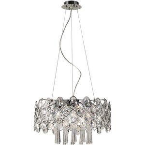 Inspired Lighting Kenzie Ceiling Pendant - 10 Light G9 Chrome Inspired Lighting Kenzie Ceiling Pendant - 10 Light G9 Chrome