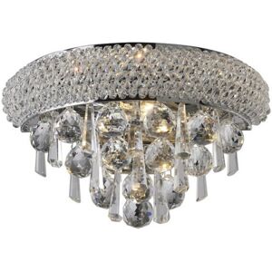 INSPIRED LIGHTING Alexandra Wall Lamp Small 1 Light Polished Chrome, Crystal INSPIRED LIGHTING Alexandra Wall Lamp Small 1 Light Polished Chrome, Crystal