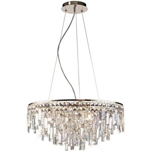 INSPIRED LIGHTING Maddison Ceiling Pendant Round 8 Light G9 Rose Gold, Crystal INSPIRED LIGHTING Maddison Ceiling Pendant Round 8 Light G9 Rose Gold, Crystal