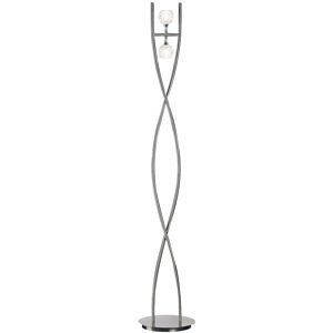 INSPIRED LIGHTING Dali Floor Lamp 2 Light G9, Polished Chrome INSPIRED LIGHTING Dali Floor Lamp 2 Light G9, Polished Chrome