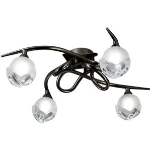 Inspired Lighting Inspired Mantra - Fragma - Ceiling 4 Light G9 - Black Chrome Inspired Lighting Inspired Mantra - Fragma - Ceiling 4 Light G9 - Black Chrome