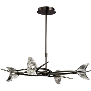 Inspired Lighting Inspired Mantra - Eclipse - Telescopic Semi Flush Convertible 4 Light G9 - Ceiling Pendant Inspired Lighting Inspired Mantra - Eclipse - Telescopic Semi Flush Convertible 4 Light G9 - Ceiling Pendant