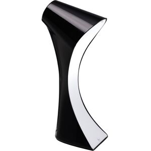 INSPIRED LIGHTING Ora Table Lamp 1 Light E27, Gloss Black, White Acrylic, Polished Chrome INSPIRED LIGHTING Ora Table Lamp 1 Light E27, Gloss Black, White Acrylic, Polished Chrome