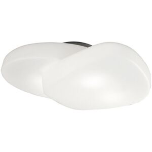 INSPIRED LIGHTING Ufo Ceiling 4 Light E27 Outdoor IP44, Matt White, Opal White INSPIRED LIGHTING Ufo Ceiling 4 Light E27 Outdoor IP44, Matt White, Opal White
