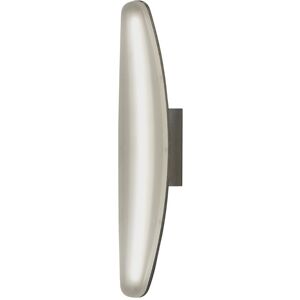 INSPIRED LIGHTING Hemisferic Wall Lamp 6W LED 3000K, 540lm, Satin Aluminium, Frosted Acrylic INSPIRED LIGHTING Hemisferic Wall Lamp 6W LED 3000K, 540lm, Satin Aluminium, Frosted Acrylic