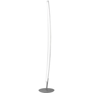 INSPIRED LIGHTING Hemisferic Floor Lamp 20W LED 3000K, 1800lm, Satin Aluminium, Frosted Acrylic INSPIRED LIGHTING Hemisferic Floor Lamp 20W LED 3000K, 1800lm, Satin Aluminium, Frosted Acrylic