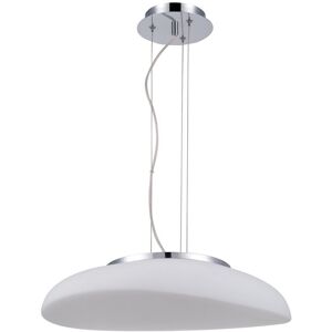 INSPIRED LIGHTING Opal Ceiling Pendant 4 Light E27, Polished Chrome, Frosted White Glass INSPIRED LIGHTING Opal Ceiling Pendant 4 Light E27, Polished Chrome, Frosted White Glass