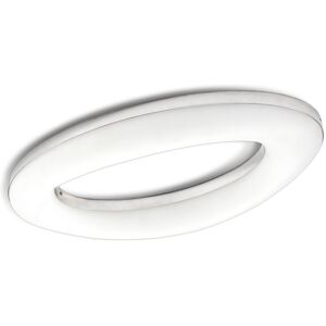 Oakley LED Flush Ceiling Light - 40W, 3000K, 3200lm, Chrome Oakley LED Flush Ceiling Light - 40W, 3000K, 3200lm, Chrome