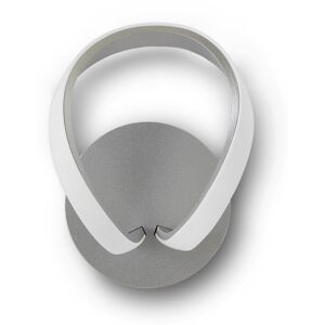 Inspired Lighting Knot Wall Lamp - 12W LED 3000K - Silver - Frosted Acrylic - Modern Inspired Lighting Knot Wall Lamp - 12W LED 3000K - Silver - Frosted Acrylic - Modern