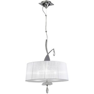 INSPIRED LIGHTING Louise M5324 Habana White Square Shade 240mm, Suitable for Table Lamps INSPIRED LIGHTING Louise M5324 Habana White Square Shade 240mm, Suitable for Table Lamps