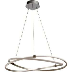INSPIRED LIGHTING Infinity Ceiling Pendant 42W LED 3000K, 3400lm, Silver, Polished Chrome, White Acrylic INSPIRED LIGHTING Infinity Ceiling Pendant 42W LED 3000K, 3400lm, Silver, Polished Chrome, White Acrylic