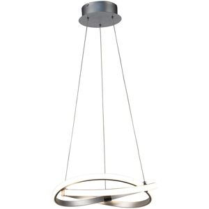 INSPIRED LIGHTING Infinity Ceiling Pendant 30W LED 3000K, 2500lm, Silver, Polished Chrome, White Acrylic INSPIRED LIGHTING Infinity Ceiling Pendant 30W LED 3000K, 2500lm, Silver, Polished Chrome, White Acrylic