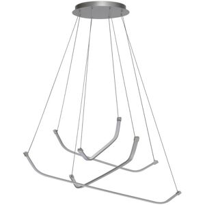 INSPIRED LIGHTING Papua Ceiling Pendant LED Light 50W, 3900lm, 3000K Polished Chrome, White Acrylic INSPIRED LIGHTING Papua Ceiling Pendant LED Light 50W, 3900lm, 3000K Polished Chrome, White Acrylic