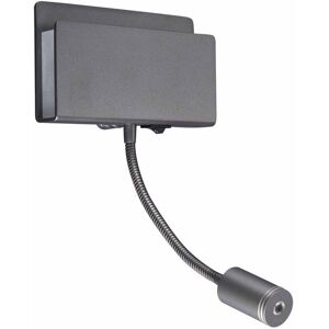 INSPIRED LIGHTING Fusion Wall Light Rectangular 2 x 3W LED 3000K, 470lm, Switched Matte Black INSPIRED LIGHTING Fusion Wall Light Rectangular 2 x 3W LED 3000K, 470lm, Switched Matte Black