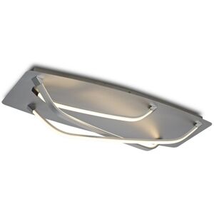 INSPIRED LIGHTING Papua Flush LED Light 25W, 1900lm, 3000K Dimmable Polished Chrome, White Acrylic INSPIRED LIGHTING Papua Flush LED Light 25W, 1900lm, 3000K Dimmable Polished Chrome, White Acrylic