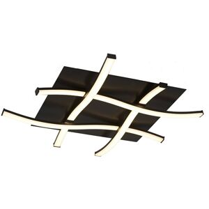 INSPIRED LIGHTING Nur Flush Ceiling 34W LED 2800K, 2600lm, Dimmable Frosted Acrylic, Brown Oxide INSPIRED LIGHTING Nur Flush Ceiling 34W LED 2800K, 2600lm, Dimmable Frosted Acrylic, Brown Oxide