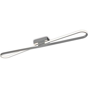 Inspired Lighting Inspired Mantra - Bucle - Flush Ceiling Light - LED 36W - Chrome Inspired Lighting Inspired Mantra - Bucle - Flush Ceiling Light - LED 36W - Chrome