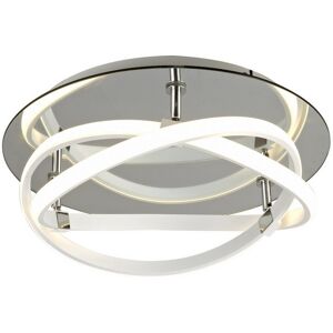 INSPIRED LIGHTING Infinity Flush Ceiling Light 30W LED 3000K, 2500lm, White, White Acrylic INSPIRED LIGHTING Infinity Flush Ceiling Light 30W LED 3000K, 2500lm, White, White Acrylic