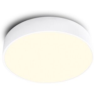 INSPIRED LIGHTING Fusion Flush Ceiling Light 60cm Round, 50W LED, 3000K, 3500lm, White INSPIRED LIGHTING Fusion Flush Ceiling Light 60cm Round, 50W LED, 3000K, 3500lm, White