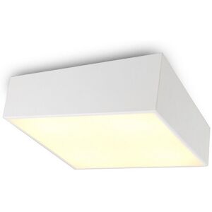 INSPIRED LIGHTING Mini Flush Ceiling Light 60cm Square, 8 x E27 (Max 20W), White, IP44 INSPIRED LIGHTING Mini Flush Ceiling Light 60cm Square, 8 x E27 (Max 20W), White, IP44