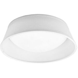 INSPIRED LIGHTING Nordica Flush Ceiling LED Cylindrical 32cm Off White 3000K, 120lm, White Acrylic with Ivory White Shade INSPIRED LIGHTING Nordica Flush Ceiling LED Cylindrical 32cm Off White 3000K, 120lm, White Acrylic with Ivory White Shade