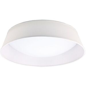 INSPIRED LIGHTING Nordica Flush Ceiling LED Cylindrical 60cm Off White 3000K, 3000lm, White Acrylic with Ivory White Shade INSPIRED LIGHTING Nordica Flush Ceiling LED Cylindrical 60cm Off White 3000K, 3000lm, White Acrylic with Ivory White Shade