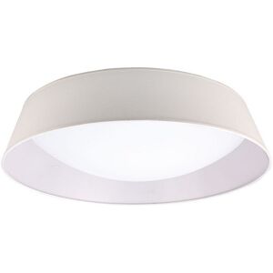 INSPIRED LIGHTING Nordica Flush Ceiling LED Cylindrical 90cm Off White 3000K, 4200lm, White Acrylic with Ivory White Shade INSPIRED LIGHTING Nordica Flush Ceiling LED Cylindrical 90cm Off White 3000K, 4200lm, White Acrylic with Ivory White Shade