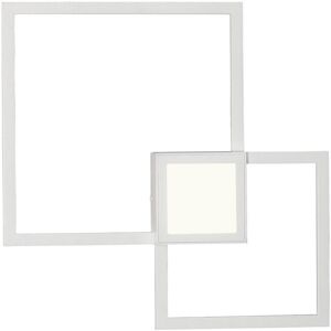 INSPIRED LIGHTING Mural Flush Wall Lamp, Dimmable, 48W LED, 3000K, 3600lm, White INSPIRED LIGHTING Mural Flush Wall Lamp, Dimmable, 48W LED, 3000K, 3600lm, White