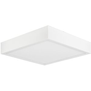 INSPIRED LIGHTING Saona LED 30cm Square, Surface Mounted Downlight, 30W, 3000K, 2550lm, Matt White, Frosted Acrylic INSPIRED LIGHTING Saona LED 30cm Square, Surface Mounted Downlight, 30W, 3000K, 2550lm, Matt White, Frosted Acrylic