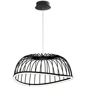 INSPIRED LIGHTING Celeste Caged Ceiling Pendant 61cm Round, 30W LED, 3000K, 2100lm, Black INSPIRED LIGHTING Celeste Caged Ceiling Pendant 61cm Round, 30W LED, 3000K, 2100lm, Black