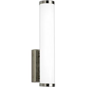 Luminosa Lighting Glen Bathroom Wall Lamp Small, 1 x 9W LED, 4000K, 621lm, IP44, Polished Chrome Luminosa Lighting Glen Bathroom Wall Lamp Small, 1 x 9W LED, 4000K, 621lm, IP44, Polished Chrome
