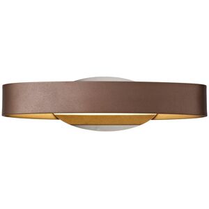 Luminosa Lighting Stafford Wall Lamp, 1 x 6W LED, 3000K, 480lm, Satin Brown, Polished Chrome Luminosa Lighting Stafford Wall Lamp, 1 x 6W LED, 3000K, 480lm, Satin Brown, Polished Chrome