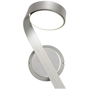 Luminosa Lighting - Silver Wall Lamp Left Switched - 10W LED - 3000K - 800lm Luminosa Lighting - Silver Wall Lamp Left Switched - 10W LED - 3000K - 800lm